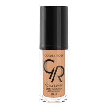 Load image into Gallery viewer, GOLDEN ROSE TOTAL COVER 2in1 FOUNDATION & CONCEALER