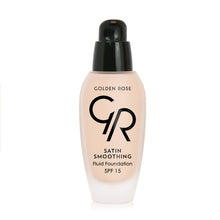 Load image into Gallery viewer, GOLDEN ROSE SATIN SMOOTH FLUID FOUNDATION SPF15