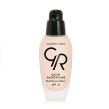 Load image into Gallery viewer, GOLDEN ROSE SATIN SMOOTH FLUID FOUNDATION SPF15