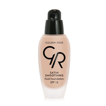 Load image into Gallery viewer, GOLDEN ROSE SATIN SMOOTH FLUID FOUNDATION SPF15