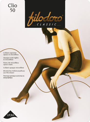 FILODORO CLASSIC CLIO 50 DENIER BLACK