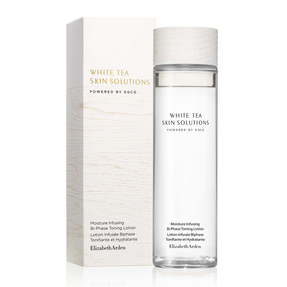 ELIZABETH ARDEN WHITE TEA SKIN SOLUTIONS MOISTURE INFUSING BI-PHASE TONING LOTION 200ml