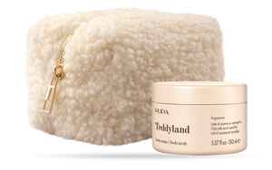 PUPA TEDDYLAND BODY SCRUB 150ml + TEDDY FABRIC MAKE UP POUCH