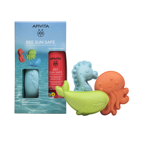 APIVITA BEE SUN SAFE HYDRA SUN KIDS LOTION SPRAY SPF50 - EASY APPLICATION