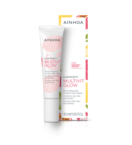 AINHOA MULTIVIT GLOW ILLUMINATING EYE CONTOUR GEL-CREAM 15ml