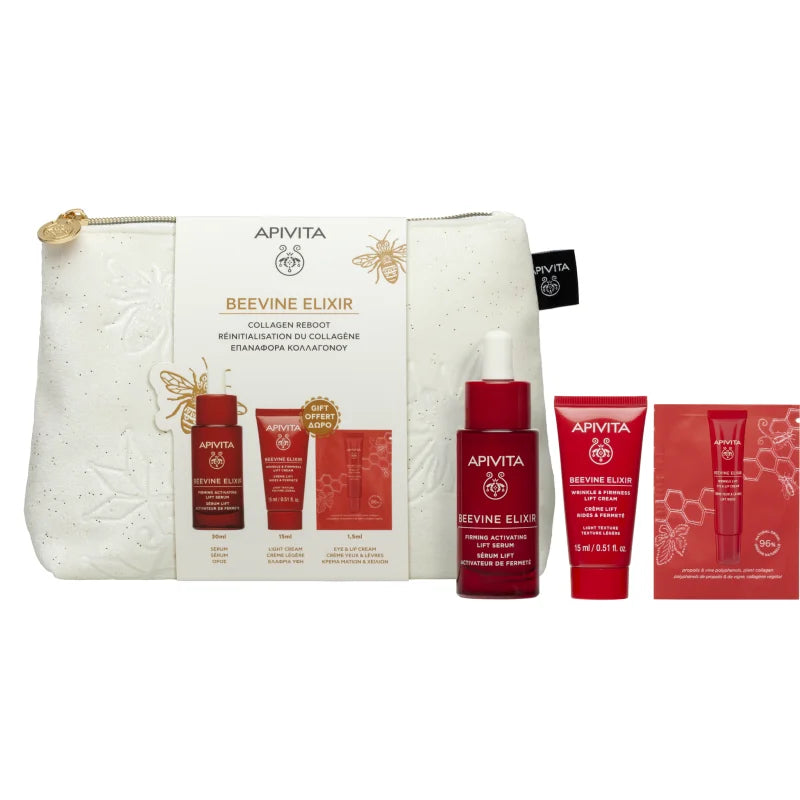 APIVITA BEEVINE ELIXIR COLLAGEN REBOOT SERUM SET