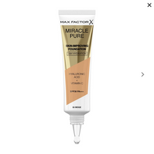 Load image into Gallery viewer, MAX FACTOR MIRACLE PURE FOUNDATION SPF30