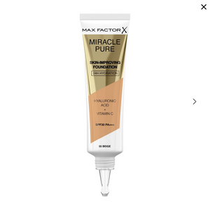 MAX FACTOR MIRACLE PURE FOUNDATION SPF30