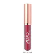 Load image into Gallery viewer, GOLDEN ROSE METALS MATTE METALLIC LIPGLOSS