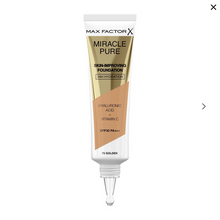 Load image into Gallery viewer, MAX FACTOR MIRACLE PURE FOUNDATION SPF30