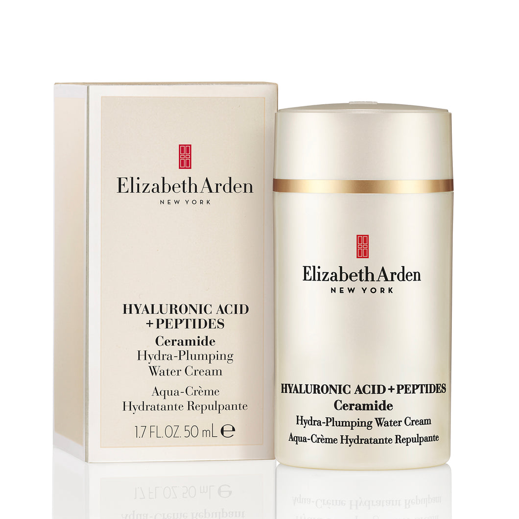 ELIZABETH ARDEN HYALURONIC ACID + PEPTIDES CERAMIDE HYDRA-PLUMPING WATER CREAM 50ml