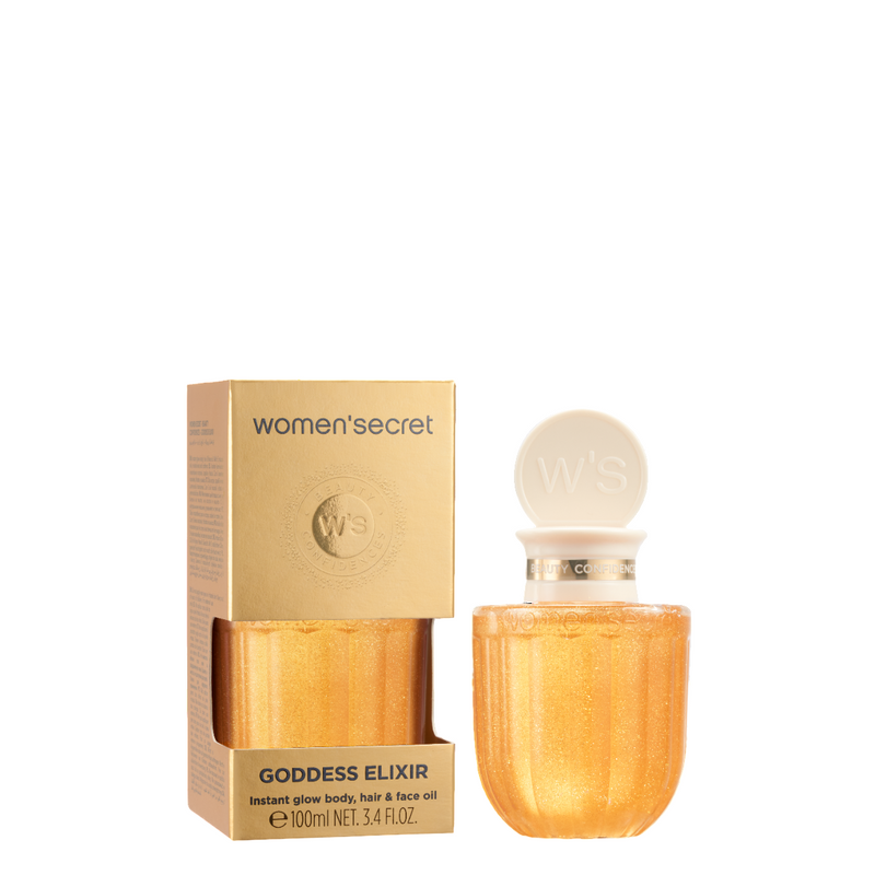 Instant Elixir WOMEN'SECRET GODDESS ELIXIR INSTANT GLOW FACE, BODY & HAIR OIL 100ml ...