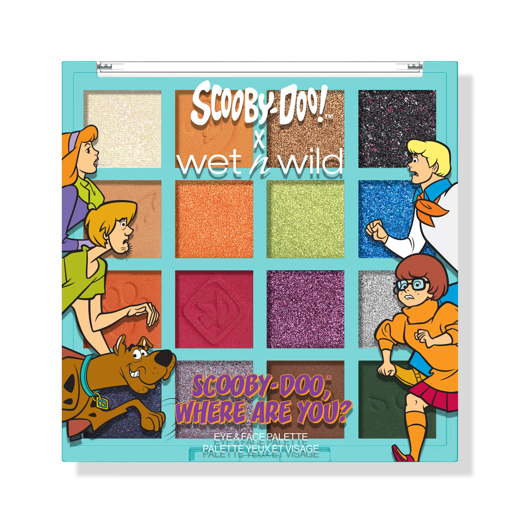 WET n WILD SCOOBY DOO WHERE ARE YOU? EYE & FACE PALETTE