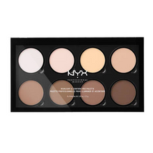 Load image into Gallery viewer, NYX PROFESSIONAL MAKE UP HIGHLIGHT &amp; CONTOUR PALETTE