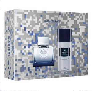 ANTONIO BANDERAS KING OF SEDUCTION FOR MEN GIFT SET