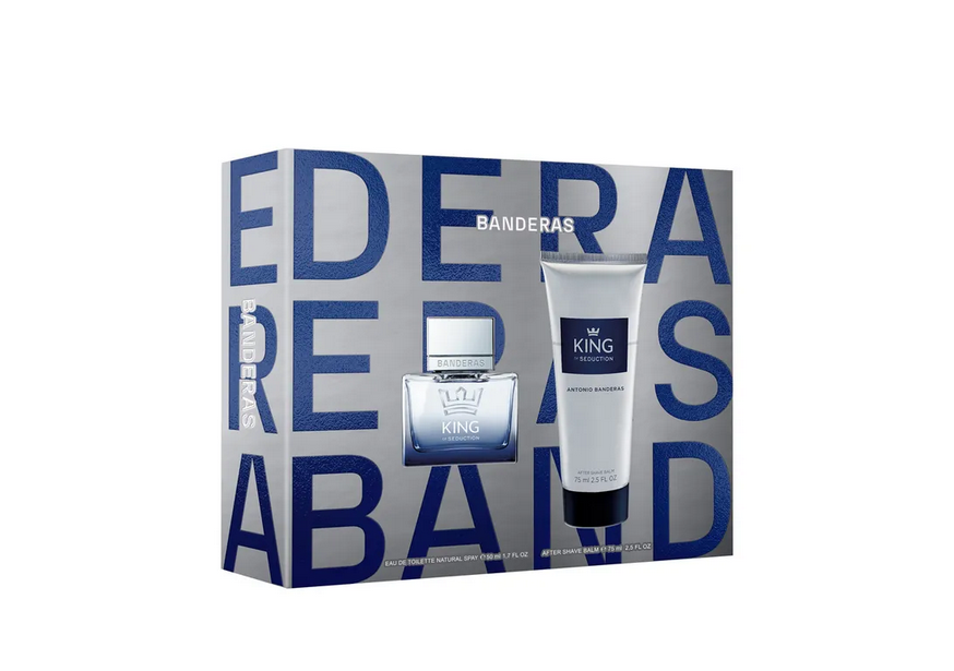ANTONIO BANDERAS KING OF SEDUCTION FOR MEN GIFT SET