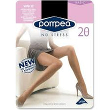 Load image into Gallery viewer, POMPEA NO STRESS BASIC TIGHTS DENIER 20 (2 PAIRS PACK)