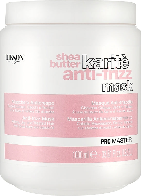 DIKSON PRO MASTER KARITE' ANTI-FRIZZ  HAIR MASK 1000ml