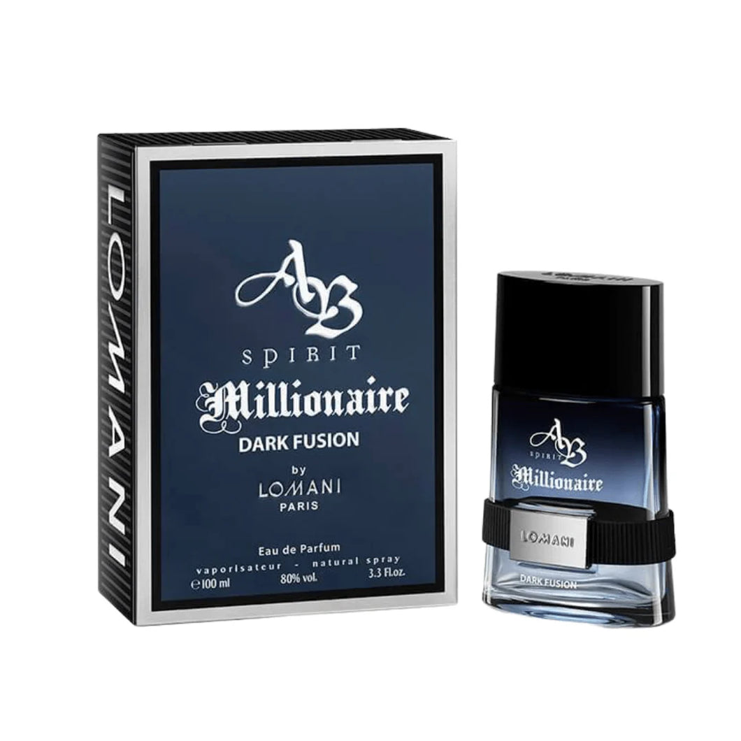 LOMANI AB SPIRIT MILLIONAIRE DARK FUSION FOR MEN EAU de PARFUM 100ml