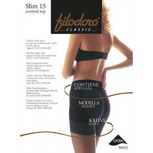 FILODORO CLASSIC SLIM 15 CONTROL TOP