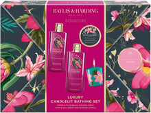 Load image into Gallery viewer, BAYLIS &amp; HARDING BOUDOIRE TROPICAL PARADISE LUXURY CANDLELIT BATHING  SET