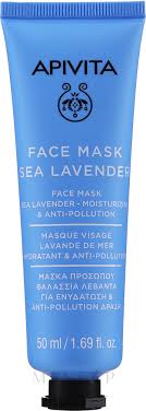 APIVITA FACE MASK MOISTURIZING & ANTI-POLLUTION WITH SEA LAVENDER 50ml