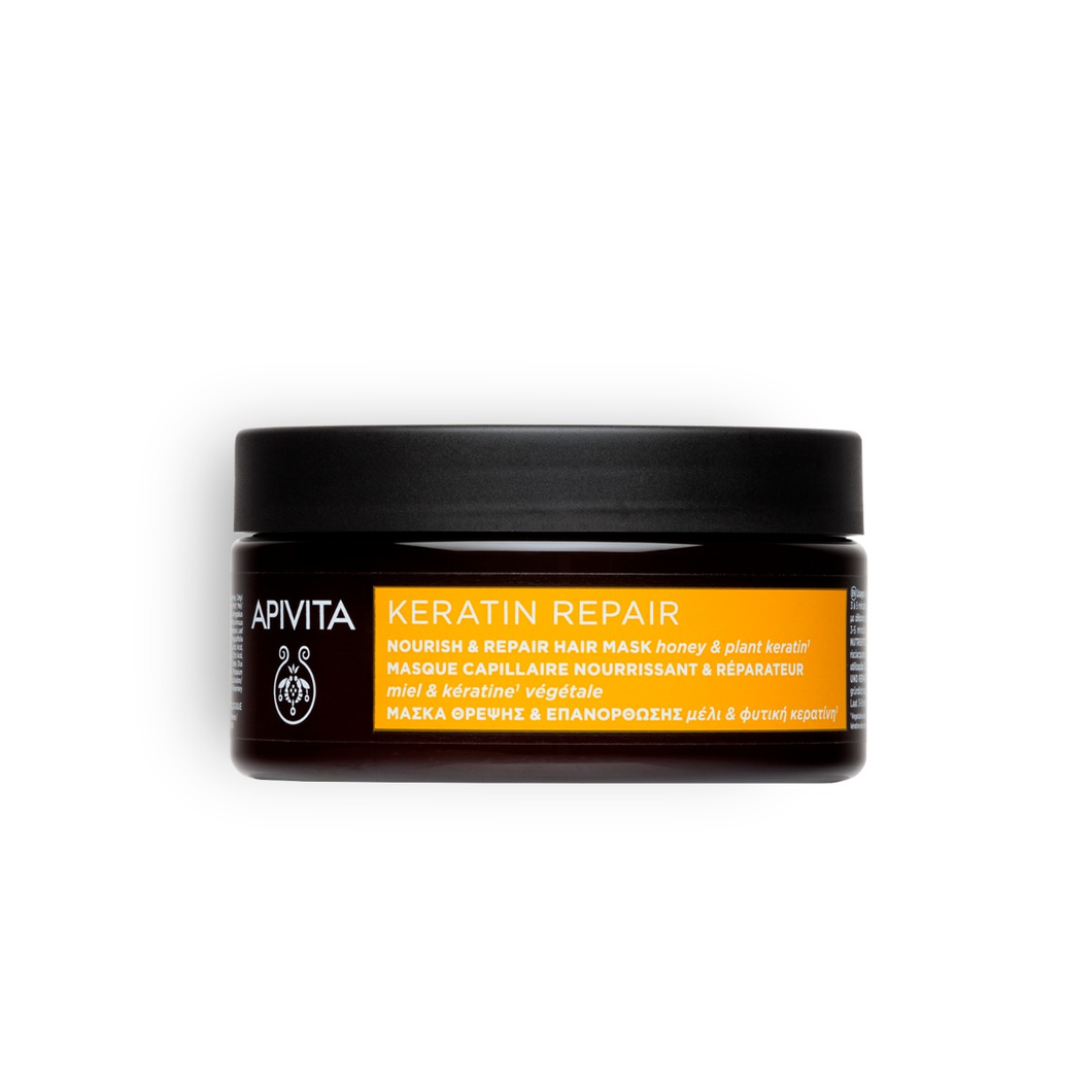 APIVITA KERATIN REPAIR - NOURISH & REPAIR HAIR MASK 200ml