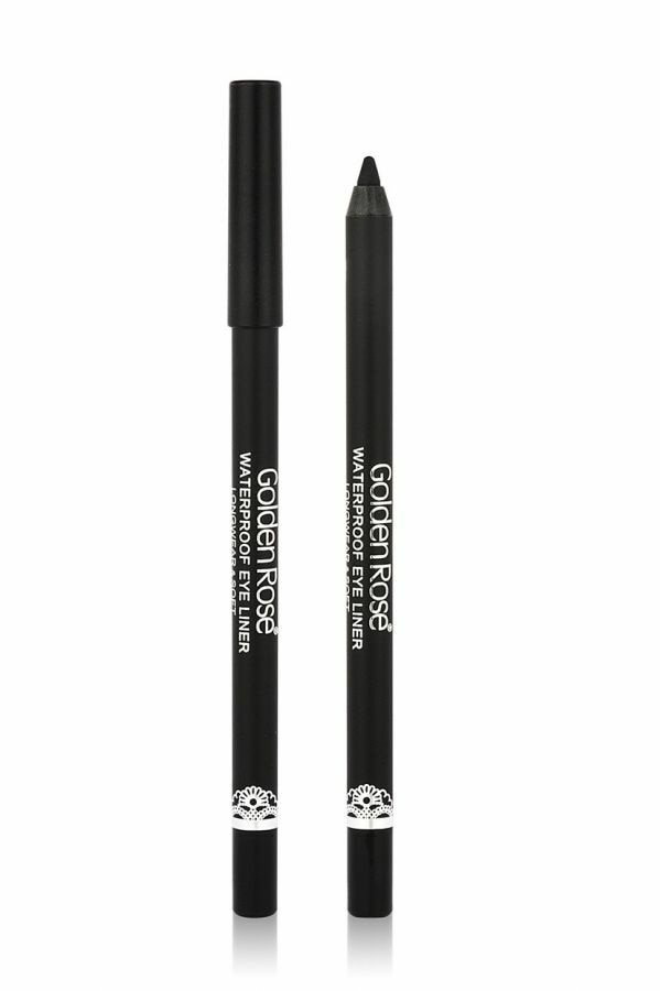 GOLDEN ROSE WATERPROOF EYELINER LONGWEAR & ULTRA SOFT # BLACK