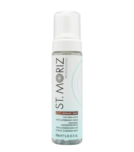 ST. MORIZ CLEAR TANNING MOUSSE MEDIUM/DARK