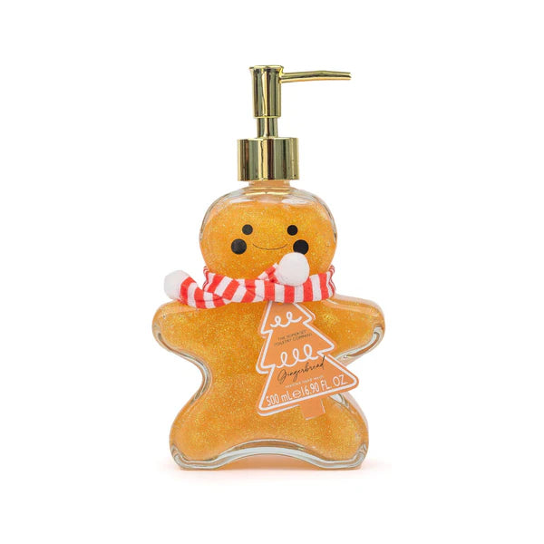 SOMERSET GINGERBREAD MAN HANDWASH IN GLASS BOTTLE 500ml