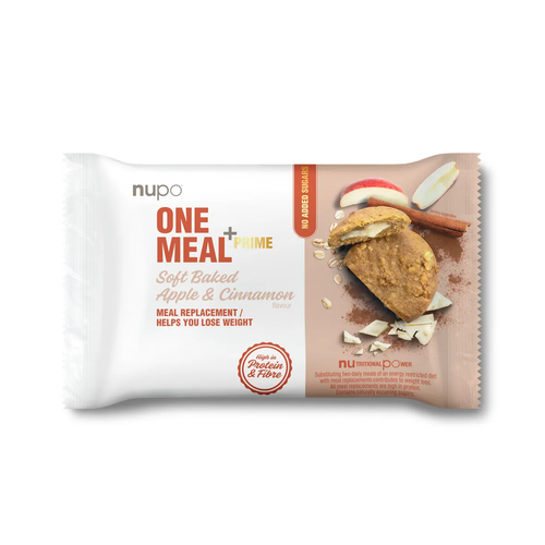 NUPO ONE MEAL +PRIME SOFT BAKED APPLE & CINNAMON
