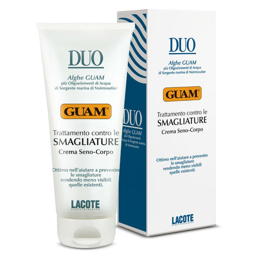 GUAM DUO ANTI STRETCH MARK TREATMENT CREAM - FOR BUST AND BODY.