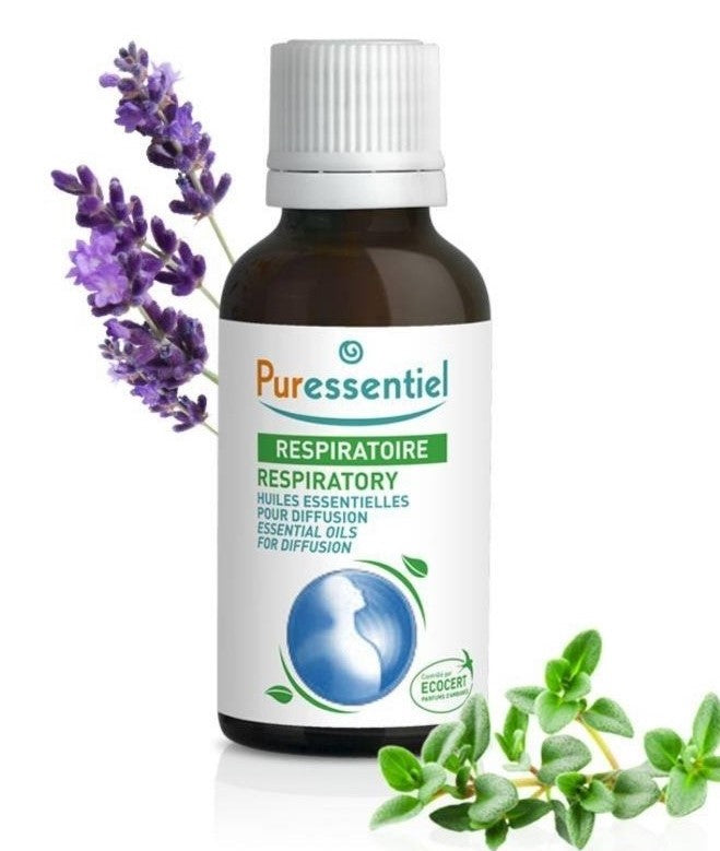 PURESSENTIEL ESSENTIAL OILS FOR DIFFUSION # RESPIRATORY BLEND 30ml