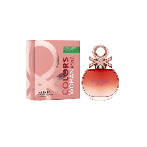 BENETTON COLORS WOMAN ROSE INTENSO EAU de PARFUM 80ml