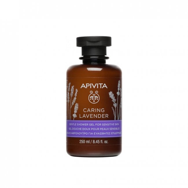 APIVITA CARING LAVENDER SHOWER GEL FOR SENSITIVE SKIN