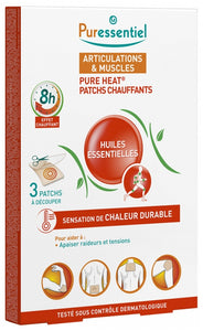 PURESSENTIEL MUSCLE & JOINTS HEAT PATCHES x 3