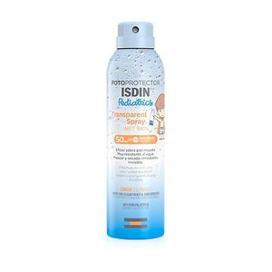 ISDIN FOTOPROTECTOR TRANSPARENT SPRAY WET SKIN PEDIATRICS SPF50